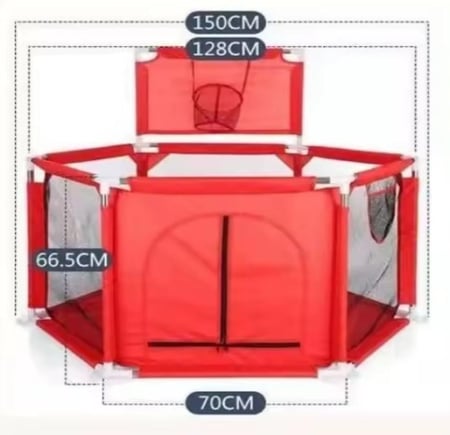 ملعب كور مع سلة للاطفال