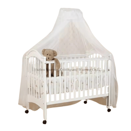 مفرش الأطفال مع غطاء للحماية من الذباب