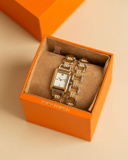 ساعة نسائية مع إسوارة طقم ماركة توري بورش TBW1074