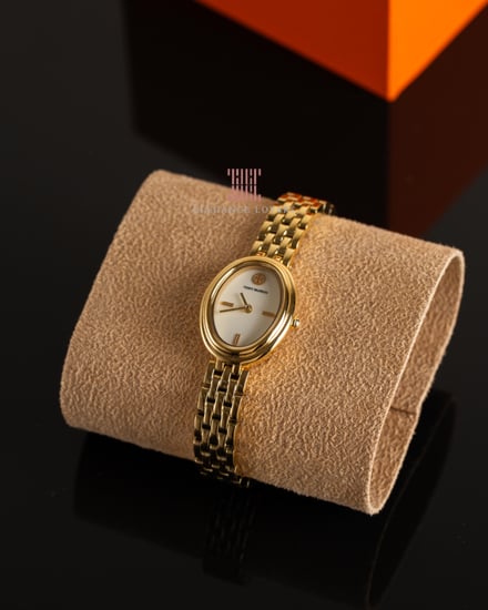 ساعة نسائية ماركة توري بورش Oval Gold - TBW6032