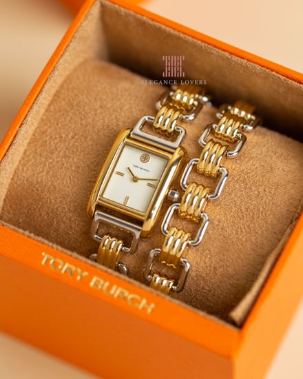 ساعة نسائية مع إسوارة طقم ماركة توري بورش TBW1074