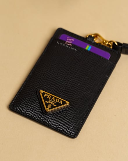 محفظة/حامل بطاقات ماركة برادا