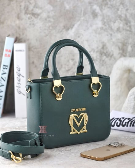 شنطة كتف/كروس ماركة لوف موسكينو - أخضر