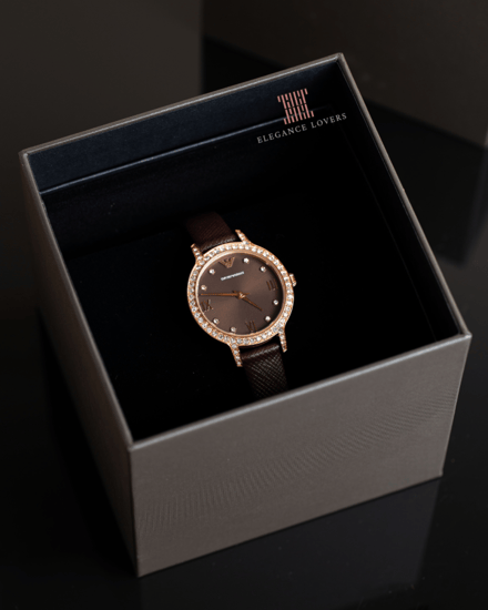 ساعة نسائية كريستال ماركة امبريو ارماني AR11555