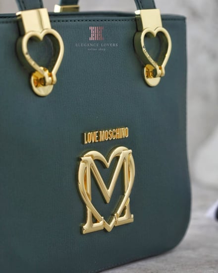 شنطة كتف/كروس ماركة لوف موسكينو - أخضر
