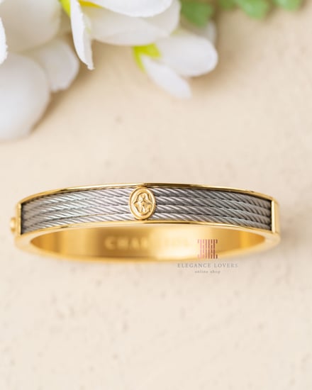 إسوارة مطلية ذهب ماركة شاريول -   Forever Bangle Gold