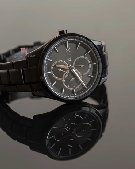 طقم رجالي ساعة + إسوارة ماركة ارماني اكسشينج AX7154SET