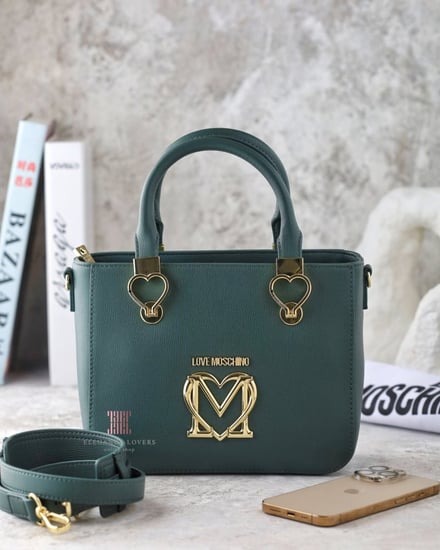 شنطة كتف/كروس ماركة لوف موسكينو - أخضر