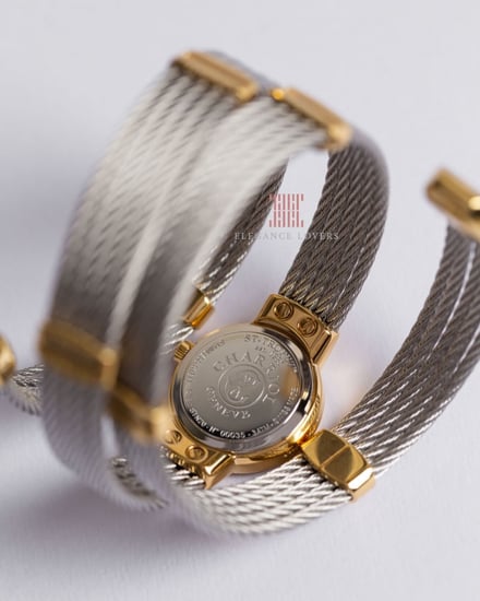 ساعة ألماس نسائية ماركة شاريول - Triple Strap