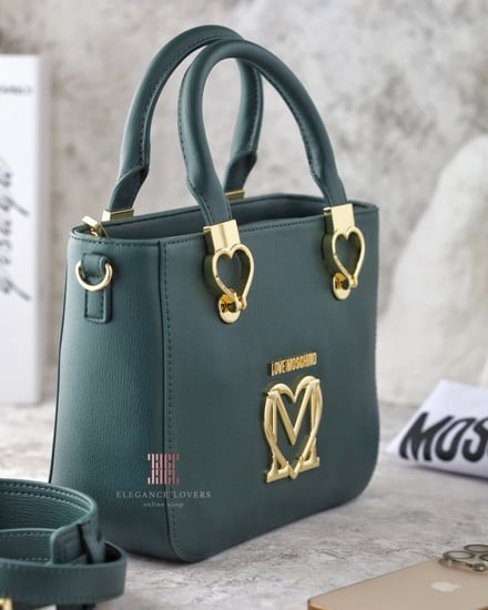 شنطة كتف/كروس ماركة لوف موسكينو - أخضر