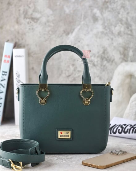 شنطة كتف/كروس ماركة لوف موسكينو - أخضر