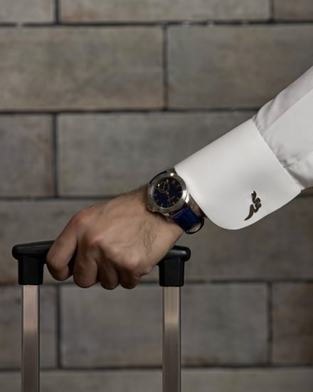 كبك بالاسم فخامه بطلاء فضي - متجر اجوان