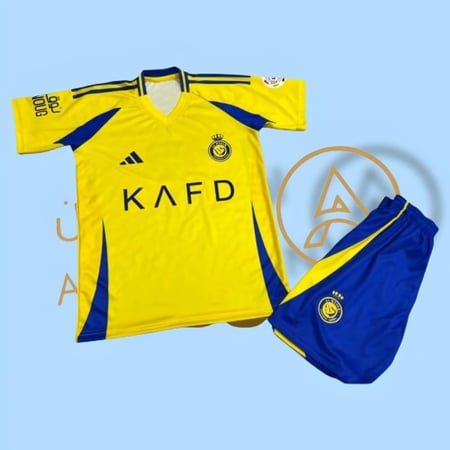 طقم النصر الجديد لون أصفر 2025