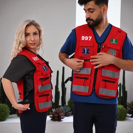 سترة مسعف الهلال الاحمر EMT Vest