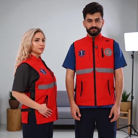 سترة مسعف الهلال الاحمر PARAMEDIC