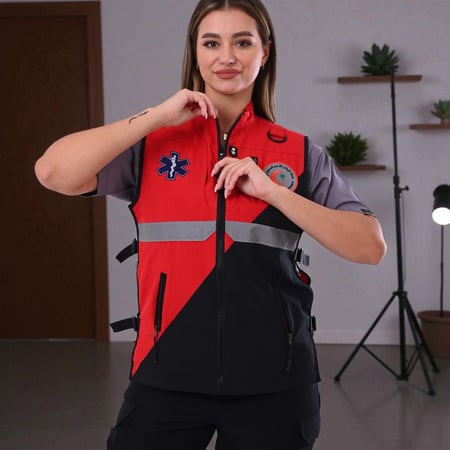 سترة مسعف PARAMEDIC لونين