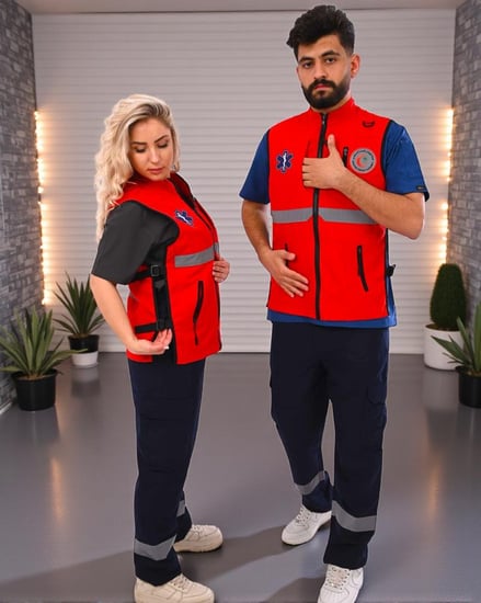 سترة مسعف الهلال الاحمر PARAMEDIC