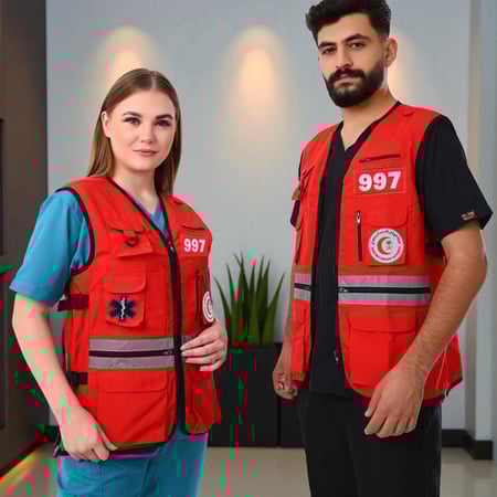 سترة مسعف الهلال الاحمر MEDIC