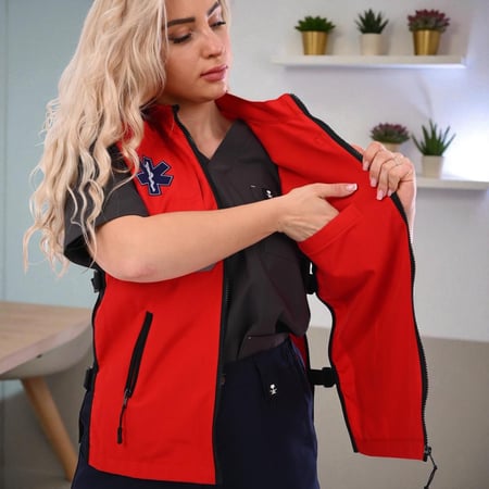 سترة مسعف الهلال الاحمر PARAMEDIC