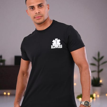 تي شرت مسعف اسود  SOL