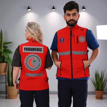 سترة مسعف الهلال الاحمر PARAMEDIC