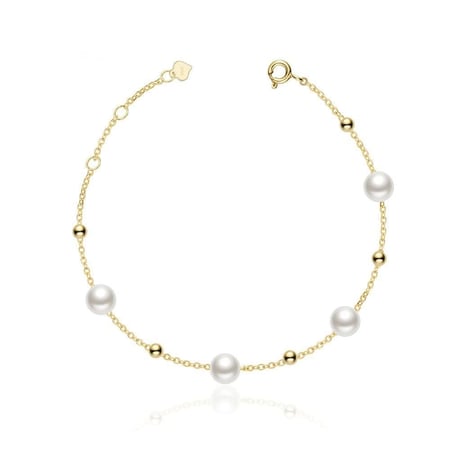 اسوارة كلاسيكية فاخرة من لؤلؤ المياه العذبة