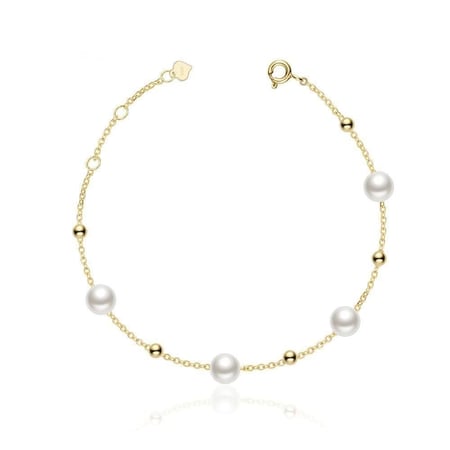 اسوارة كلاسيكية فاخرة من لؤلؤ المياه العذبة