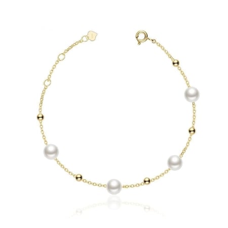 اسوارة كلاسيكية فاخرة من لؤلؤ المياه العذبة