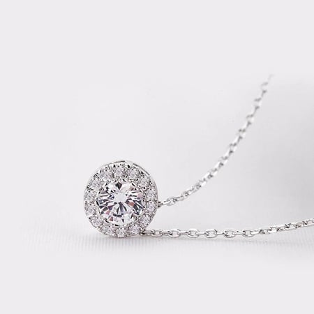 سلسال فاخر مرصع بحجر الزركونيا المكعبة - لومي