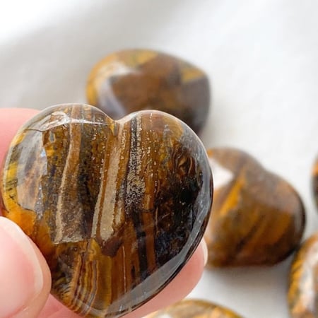 عين النمر قلب طبيعي