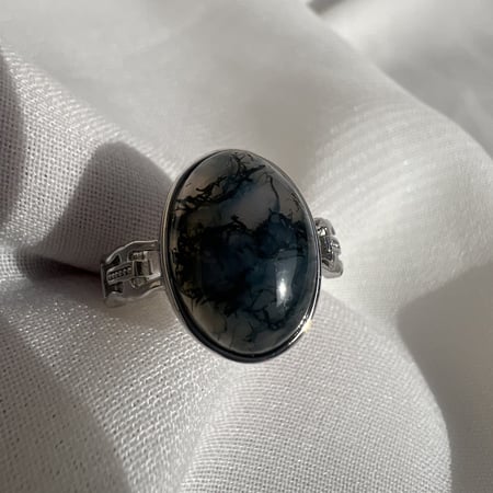 خاتم عقيق طحلبي