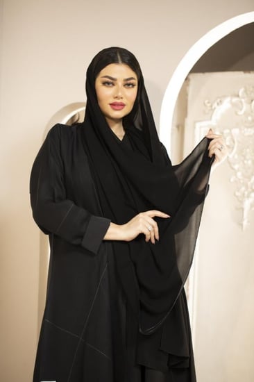 كتان أسود بكم سفطة
