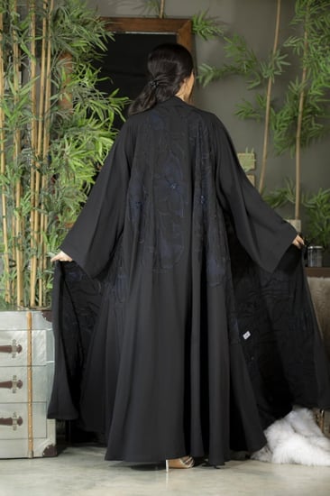 عباية كلوش كريب