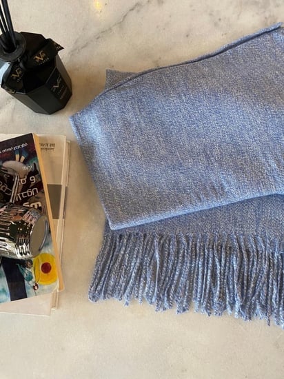 سكارف صوف سادة بالوان متعددة