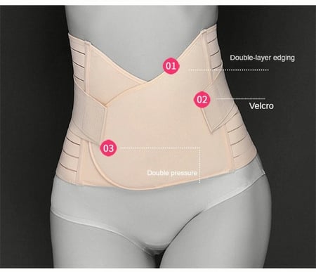 مشد بعد الولادة النفاس
