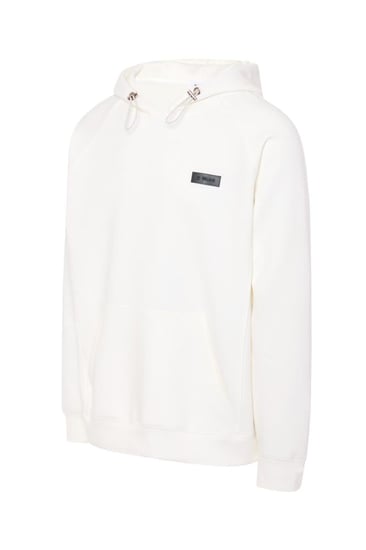 هودي كاجوال أوفرسايز للجنسين - أوف وايت