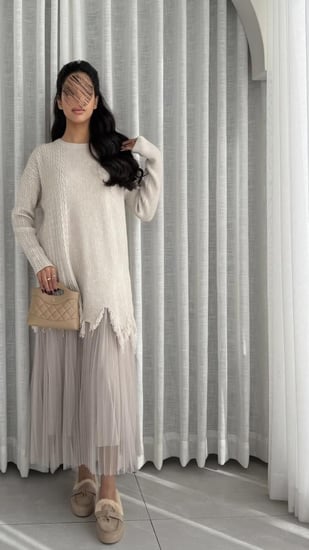 فستان بريز بيج فاتح