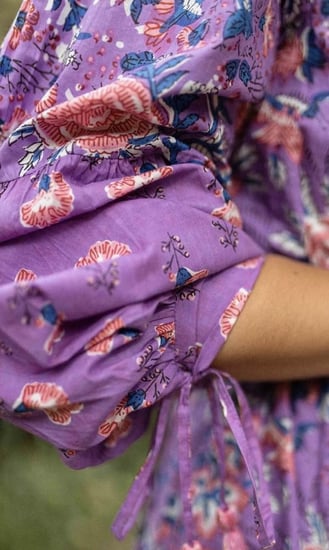 فستان خزامى