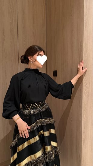 طقم قولدن بلاك