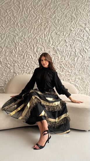 طقم قولدن بلاك