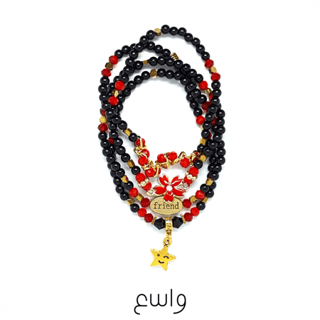 أسورة سلافا - أحمر