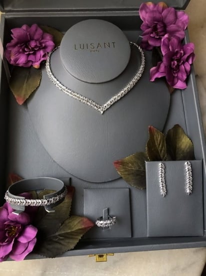 طقم زيركون 7