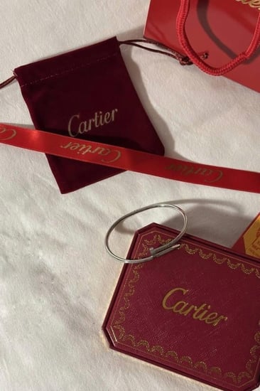 اسوارة كارتير مسمار فضي ساده