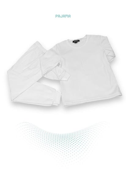 بيجامه داخلية شتوية ابيض