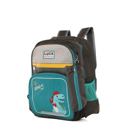 شنط مدرسية للأطفال مقاس 16 | تصميم مريح وخفيف مع جيوب متعددة وحمالات مبطنة - 2407 -