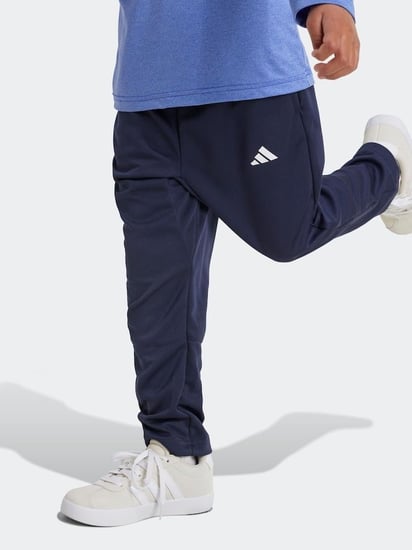 بنطلون رياضي للجنسين يحتوي على علامة  اديداس كحلي