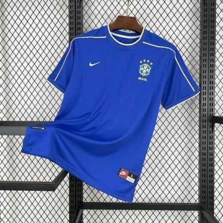 ‏تيشرت كلاسيكي منتخب البرازيل الاحتياطي (Away 1998-2000، وهو القميص