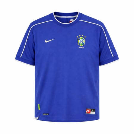 ‏تيشرت كلاسيكي منتخب البرازيل الاحتياطي (Away 1998-2000، وهو القميص