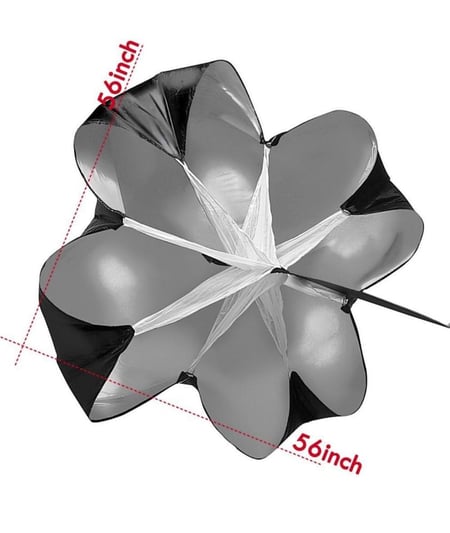 مظلة مقاومة للسرعة للتدريب على الجري