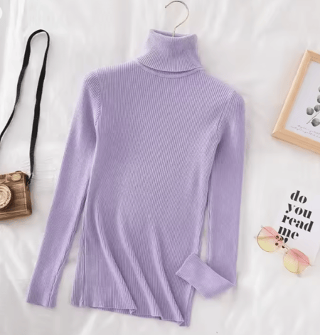 سترة بياقة مدورة ناعمة – أساسية لفصل الخريف والشتاء 2025 | أناقة دافئة بلمسة كشمير